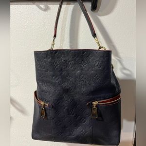 Louis Vuitton Melie Navy Shoulder Bag